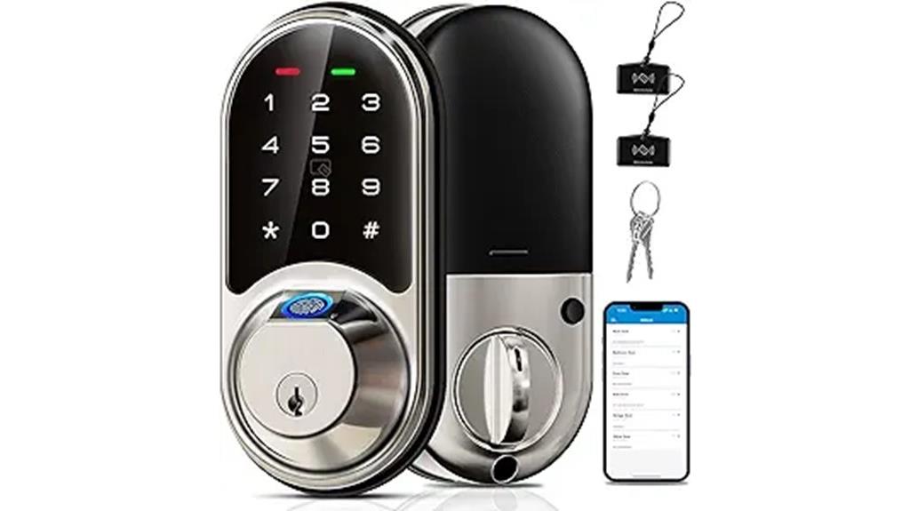 smart fingerprint door lock