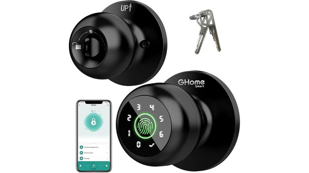 smart fingerprint door lock