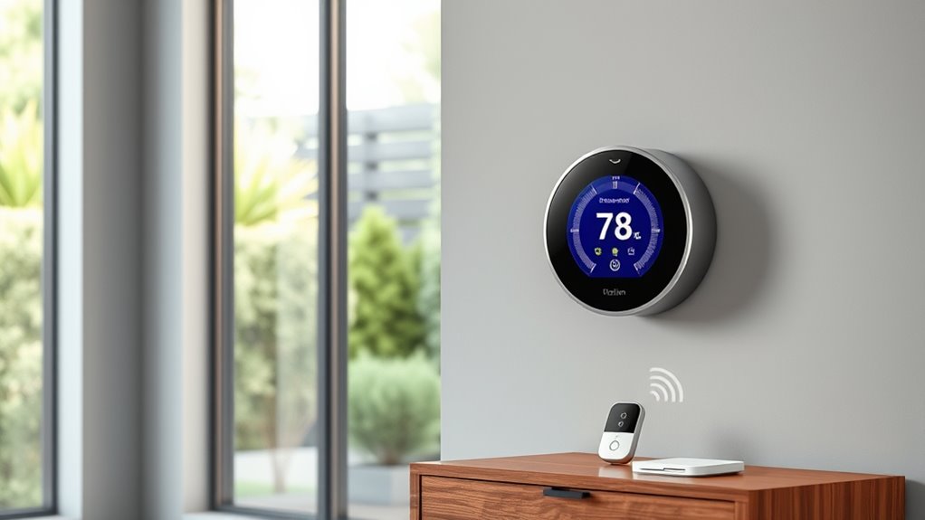 smart thermostats with sensors