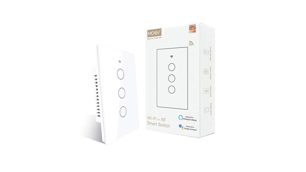 smart wall switch 3 gang
