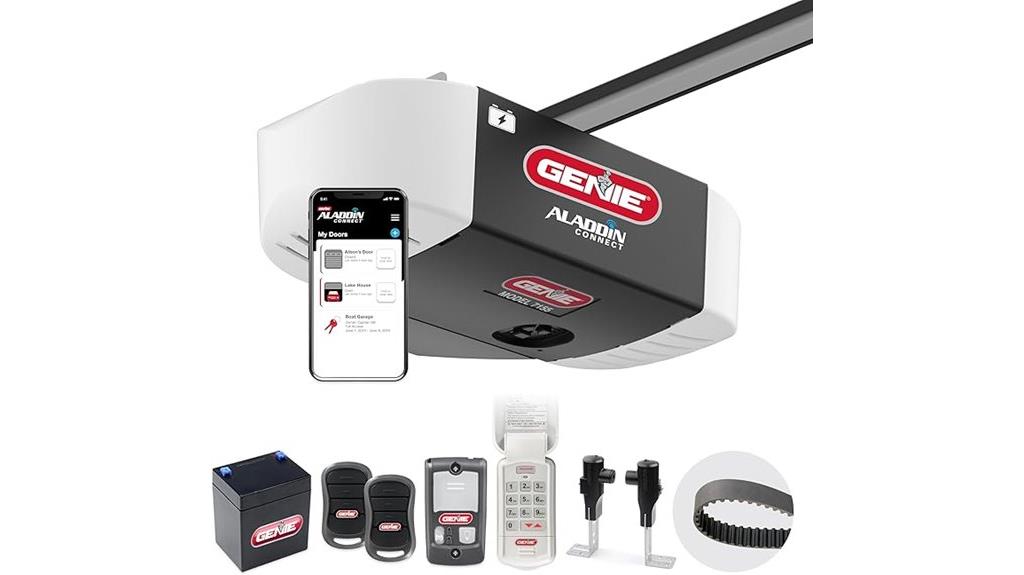 smartphone garage door opener