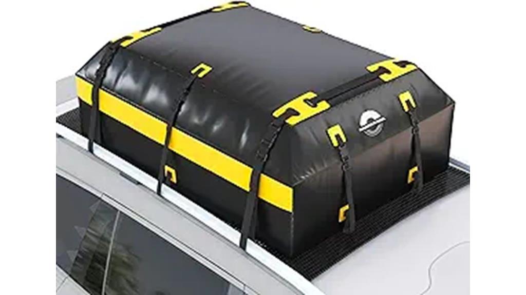 soft shell rooftop cargo carrier