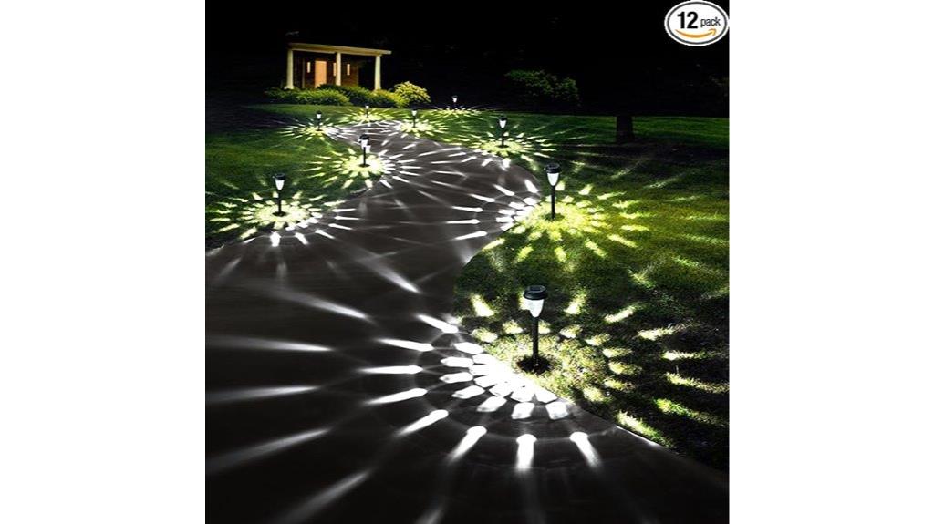 solar pathway lights pack