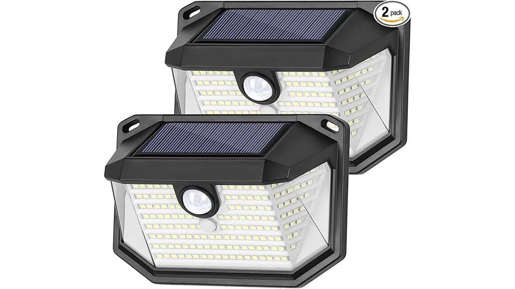 solar powered outdoor security lights