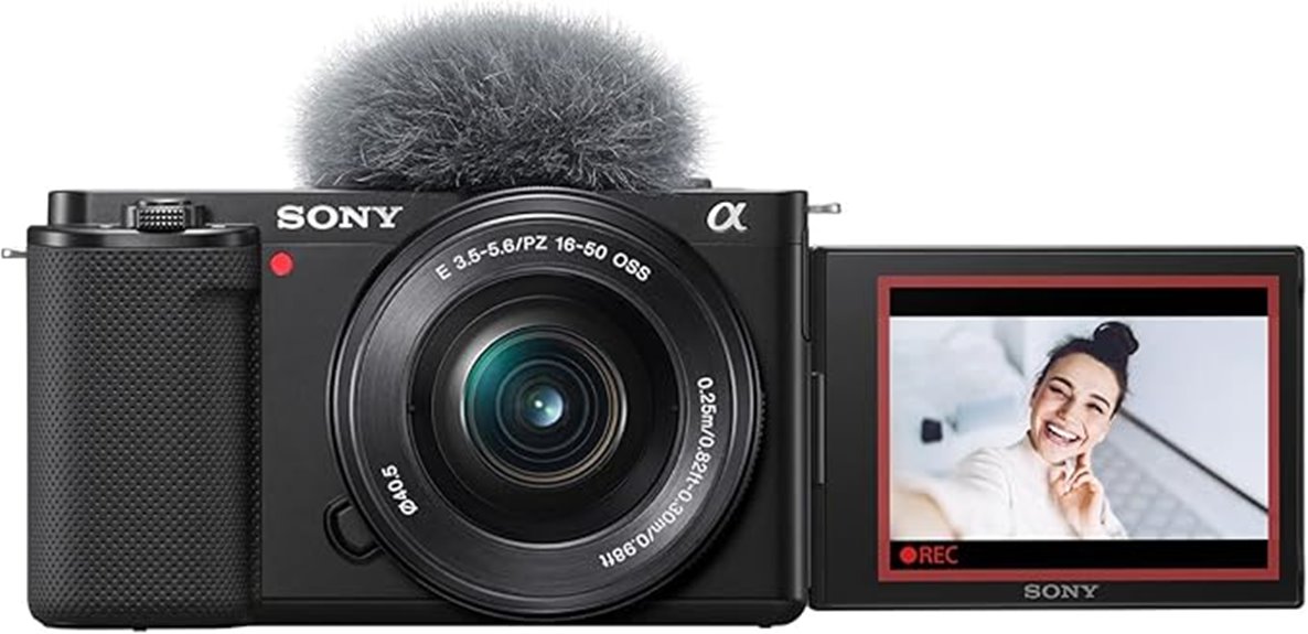 sony zv e10 mirrorless camera