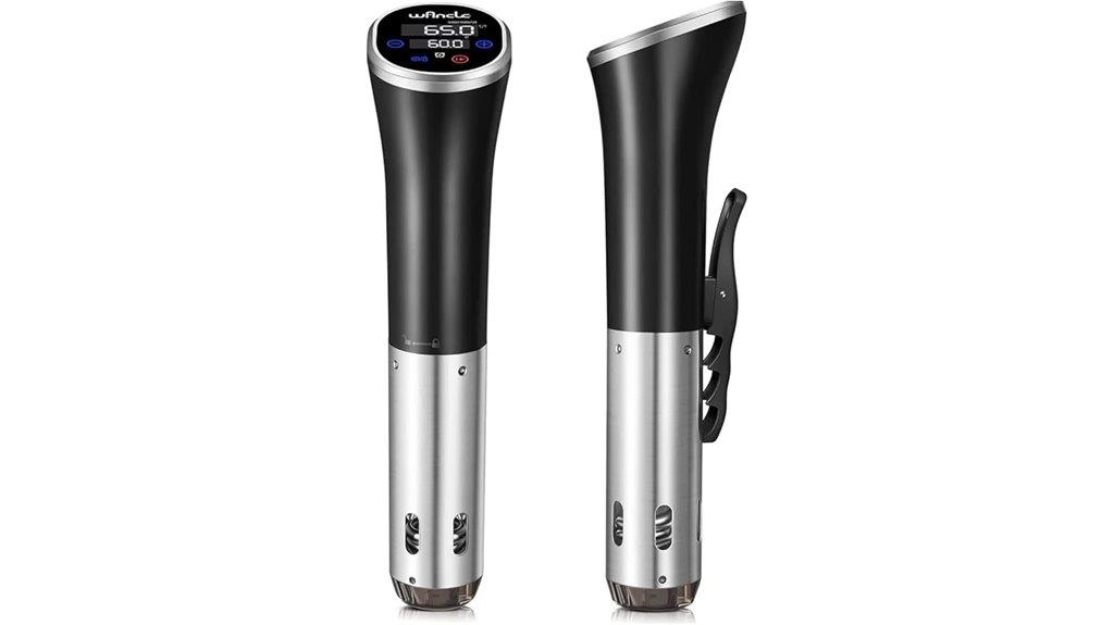 sous vide cooker with reservation