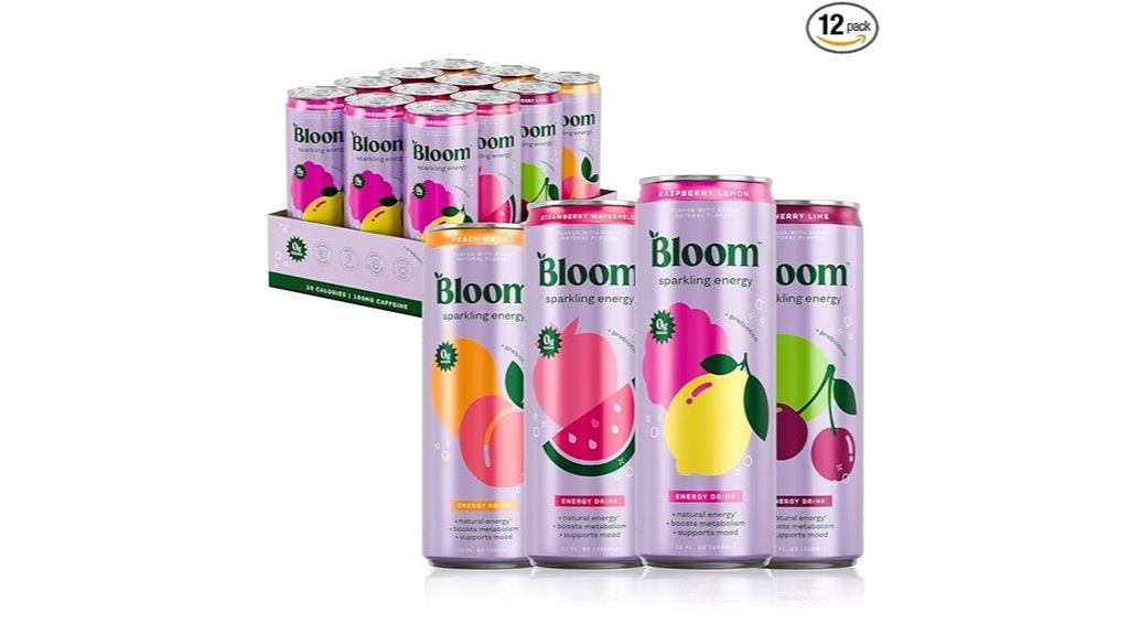 sparkling energy drink pack