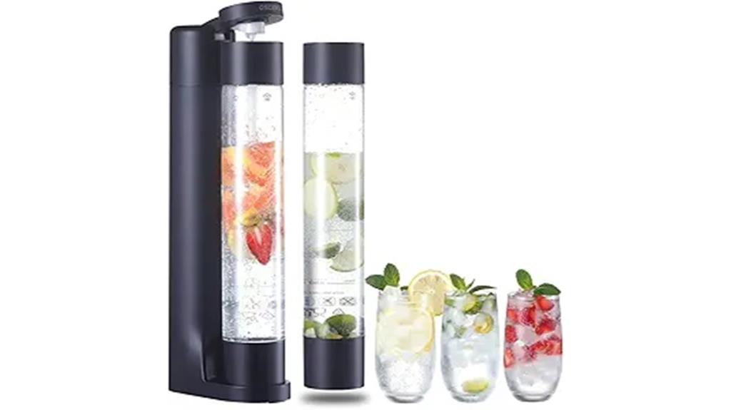 sparkling water machine set
