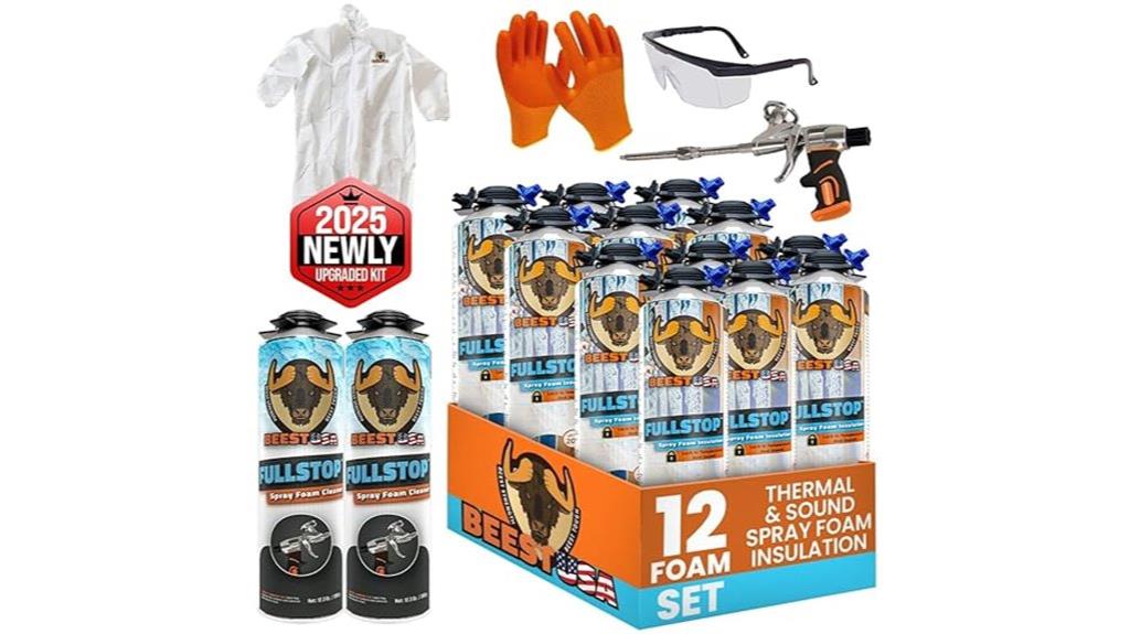 spray foam insulation kit