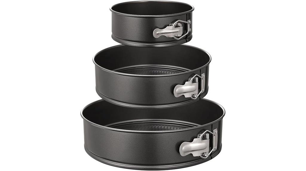 springform non stick cake pans