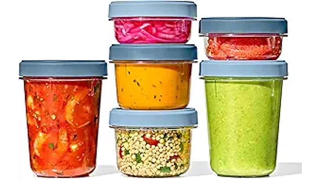 stackable 12 piece storage set
