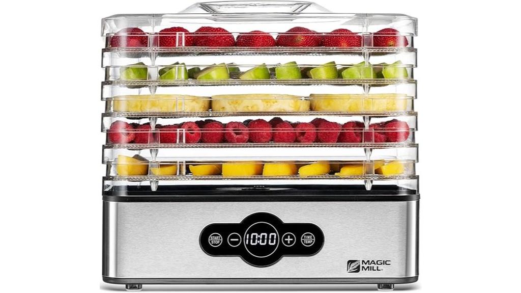 stackable trays food dehydrator