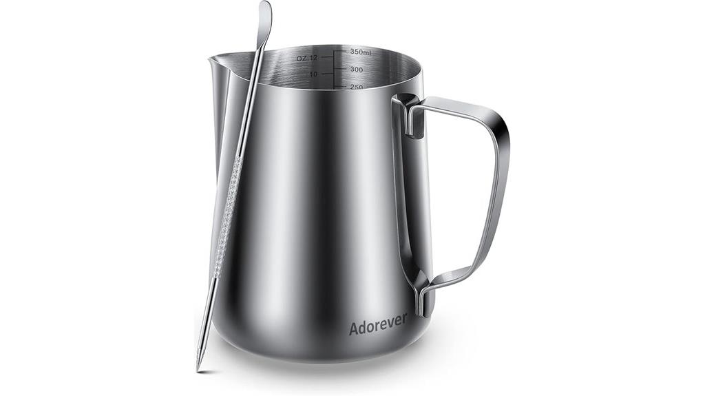 stainless steel art pitcher
