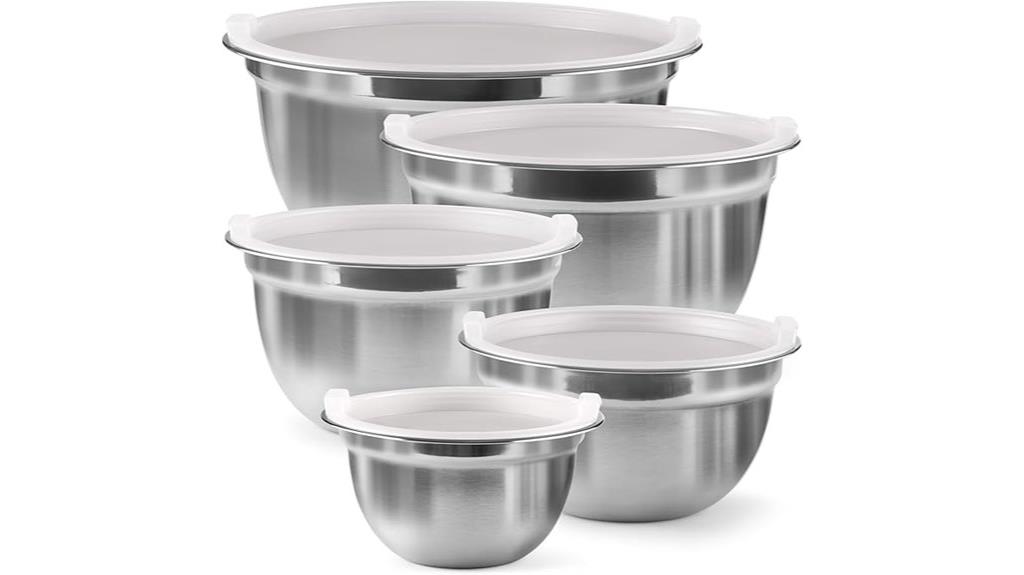 stainless steel bowls