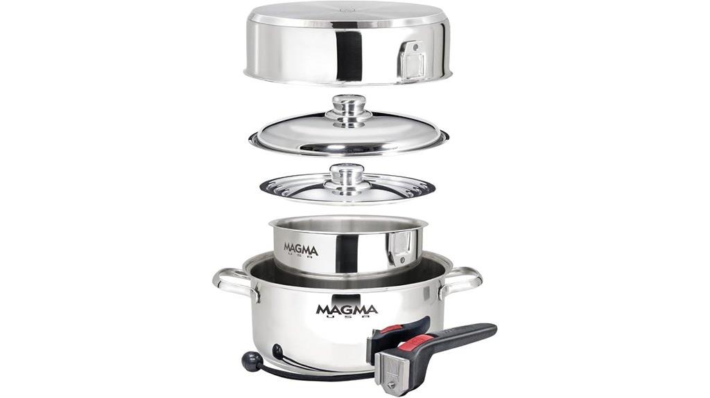 stainless steel cookware set