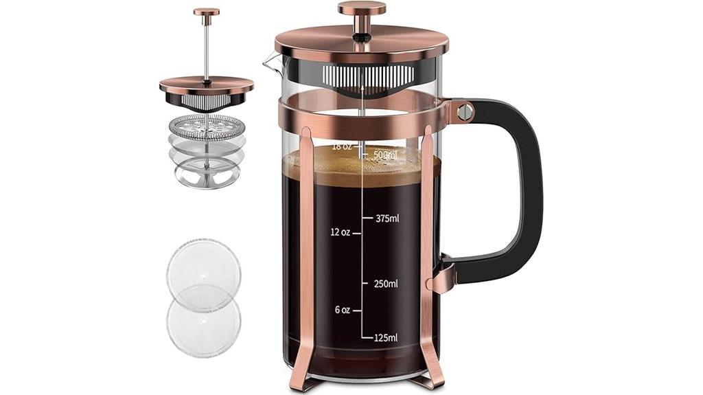 stainless steel french press