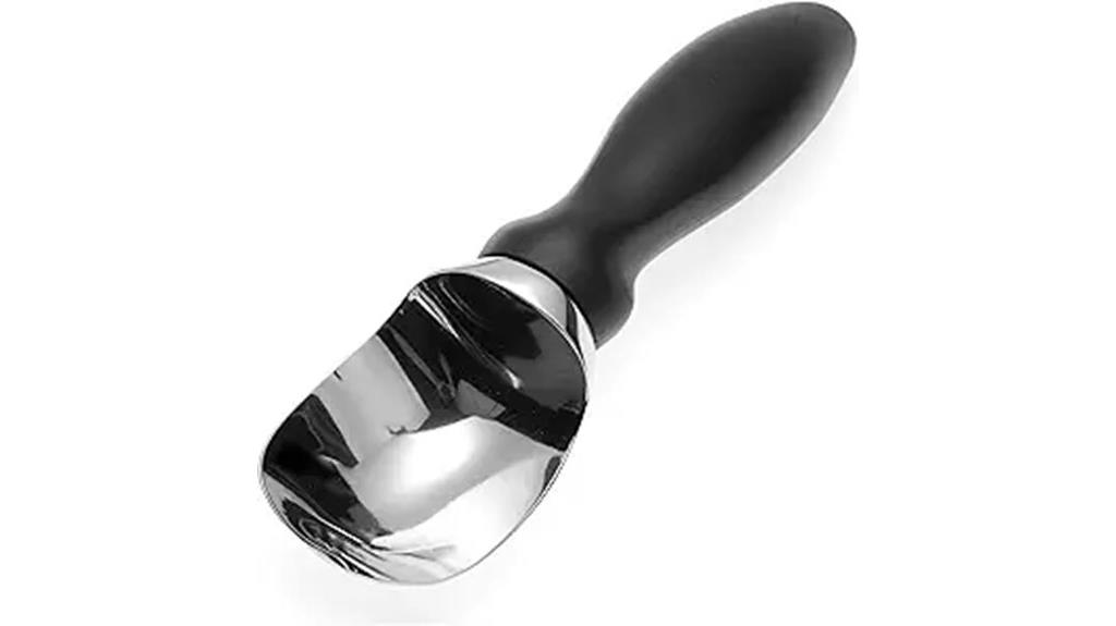 stainless steel ice scoop
