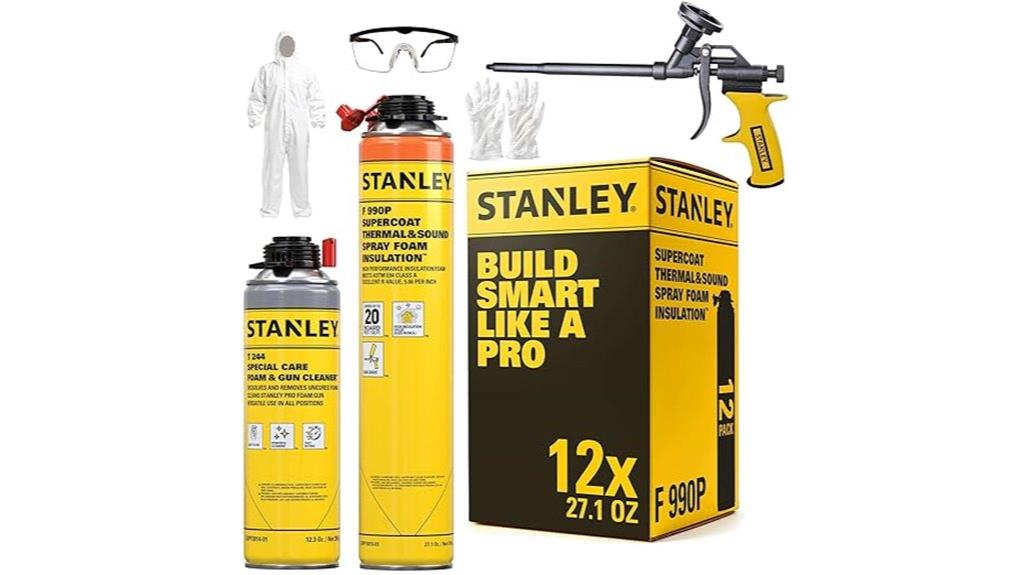 stanley spray foam kit