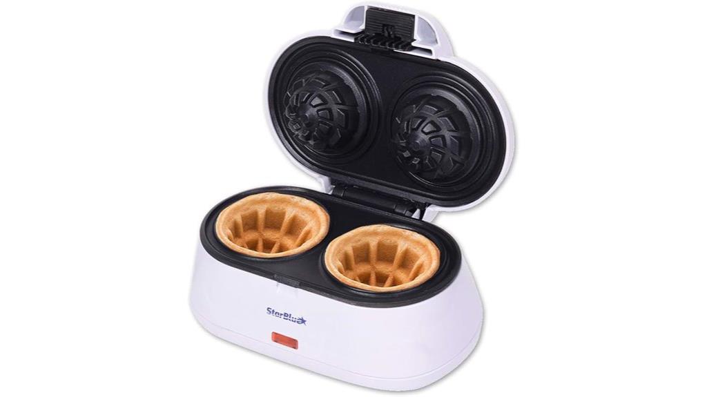 star shaped waffle bowl maker