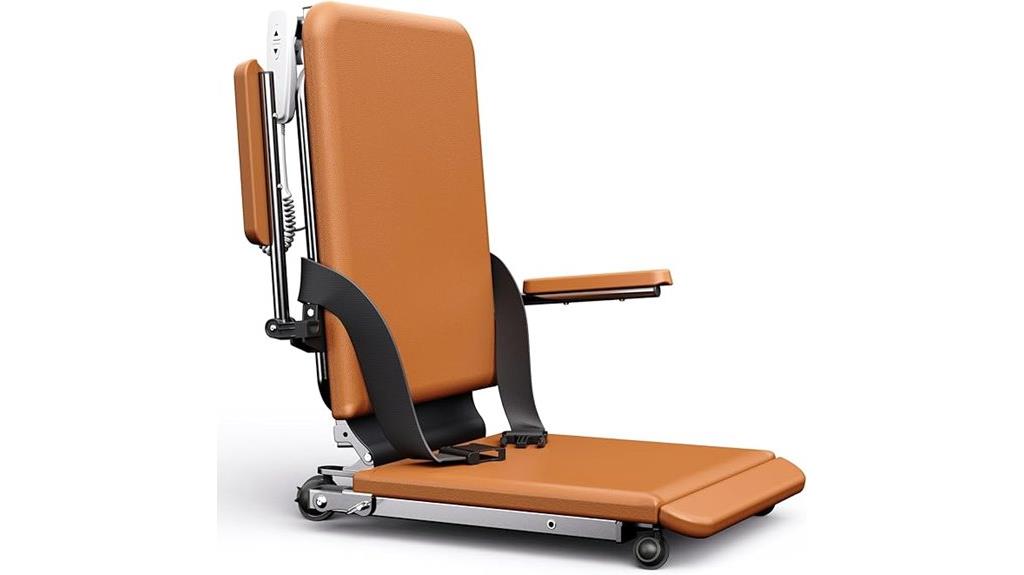steel wheel lift chair