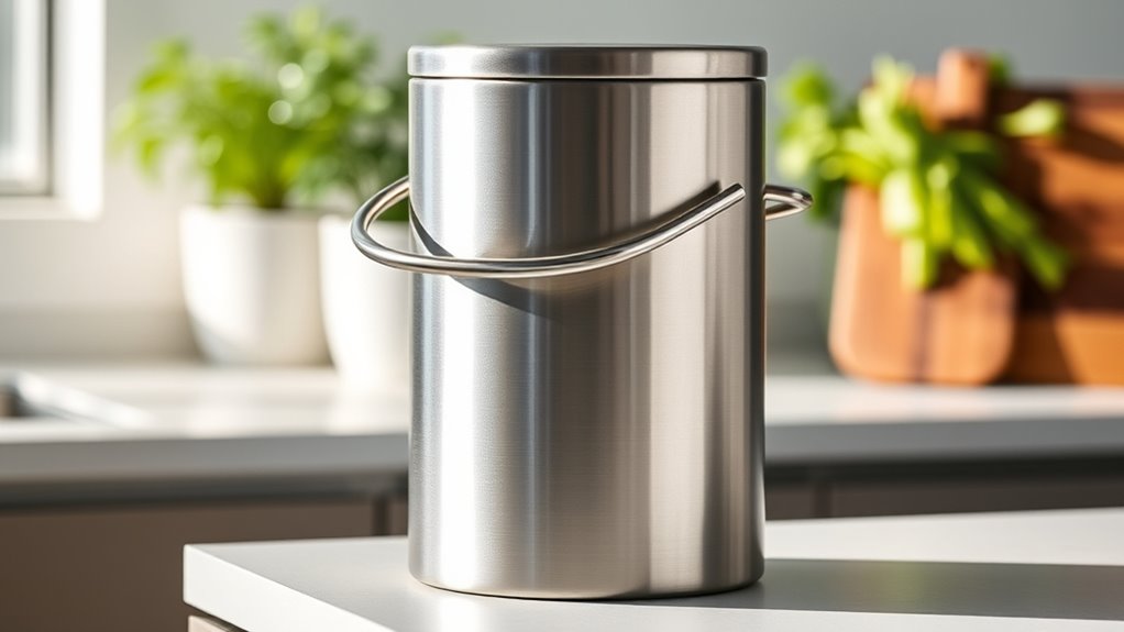 stylish durable compost containers