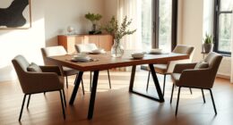 stylish functional dining table selections