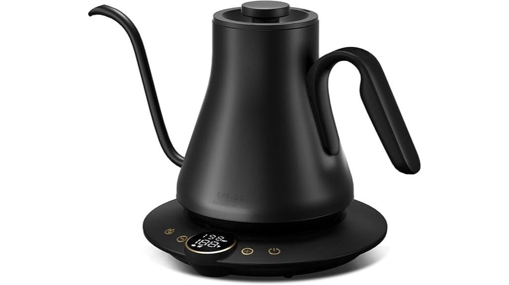 temperature controlled quick boil kettle