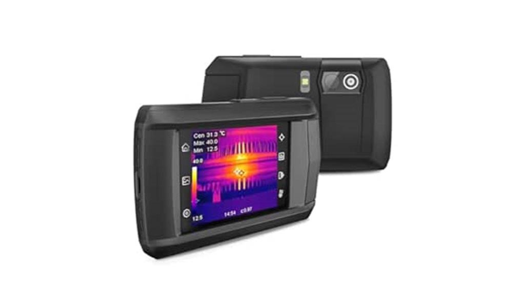 thermal camera with touch