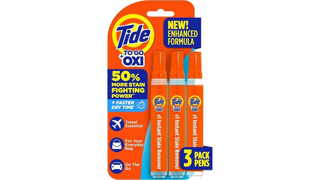 three pen stain removers