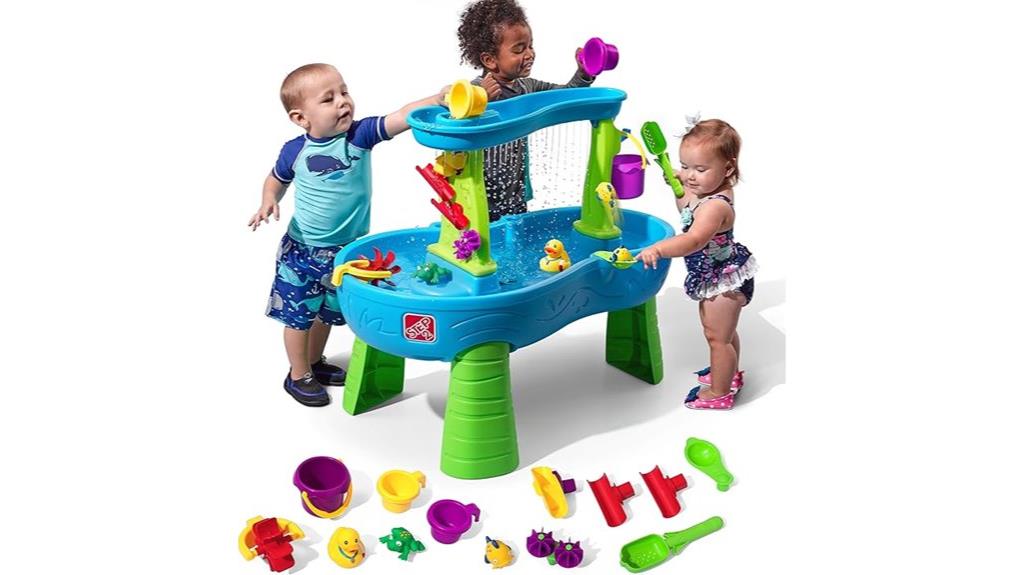toddler rain splash table