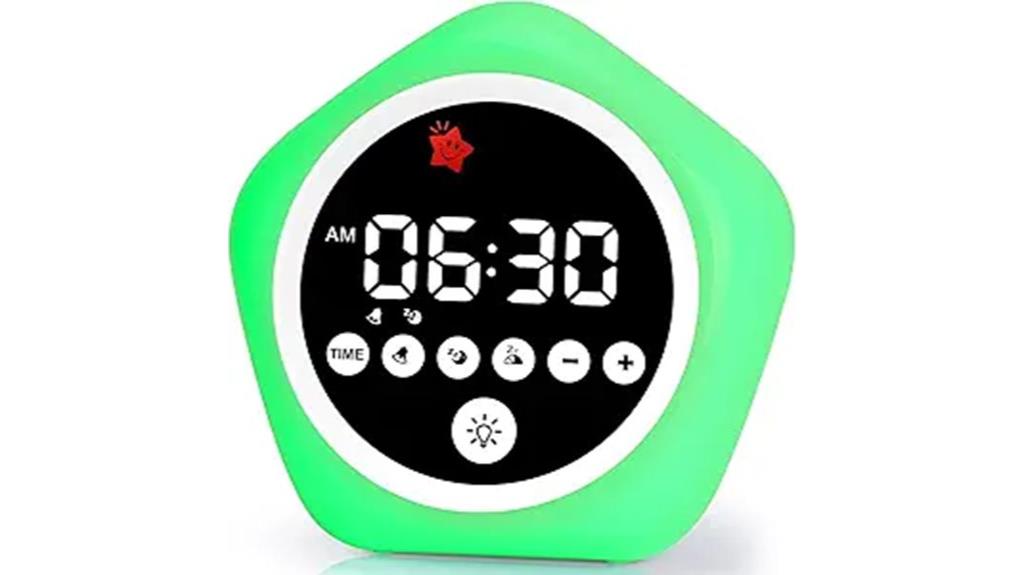 toddler sleep light alarm