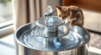 top automatic pet water fountains
