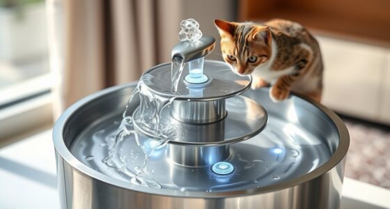 top automatic pet water fountains
