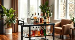 top bar carts for entertaining