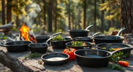 top cast iron camping skillets