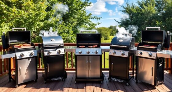top charcoal grill smoker combos
