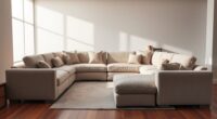 top convertible u shaped sofas