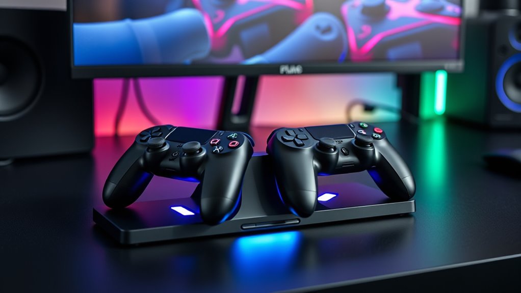 top dual ps charging stations