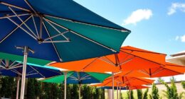 top durable stylish patio umbrellas