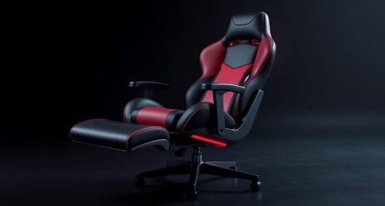 top gaming chairs with footrests