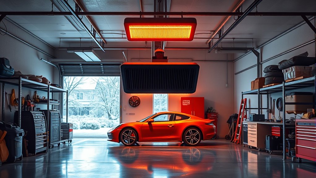 top garage heating options