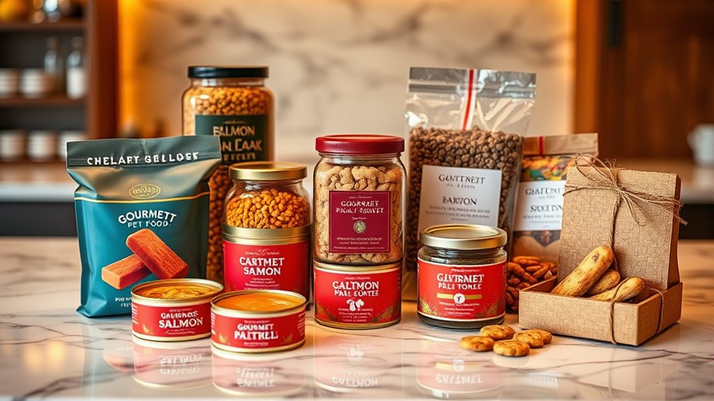 top gourmet pet food brands