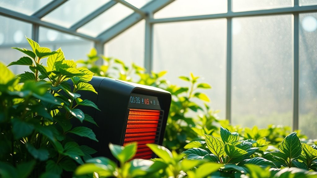 top greenhouse heating options