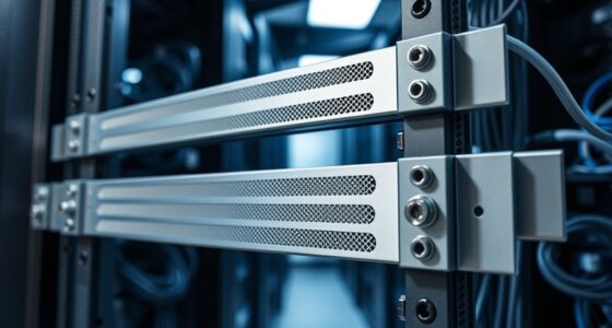 top heavy duty server rails