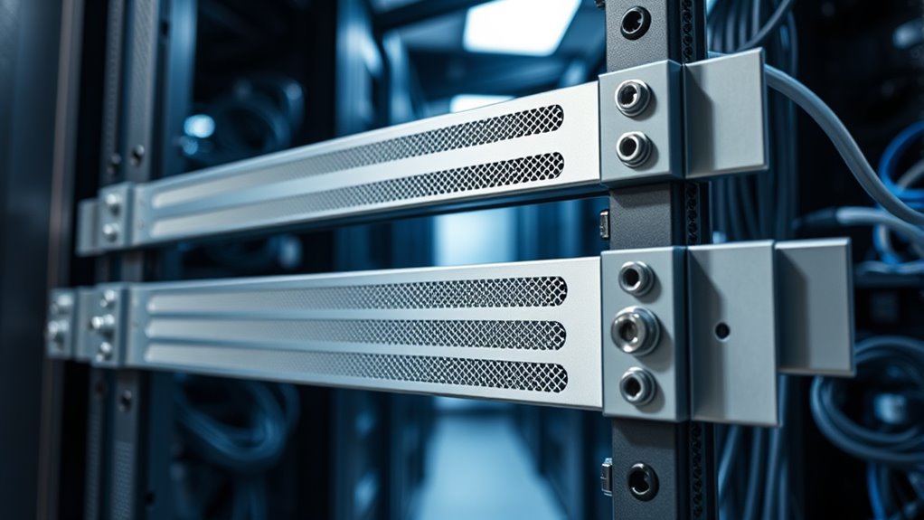 top heavy duty server rails