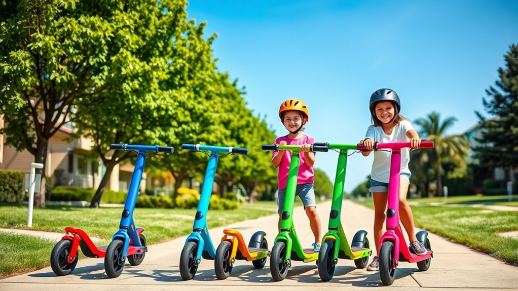 top kids electric scooters