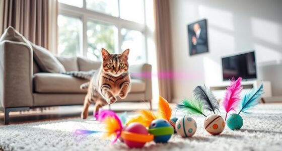 top motion activated cat toys