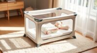 top portable baby cribs