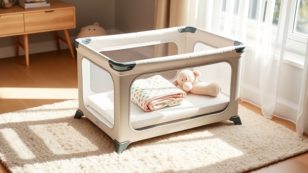 top portable baby cribs