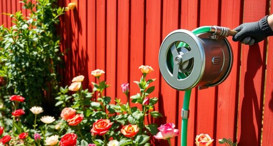 top retractable garden hose reels